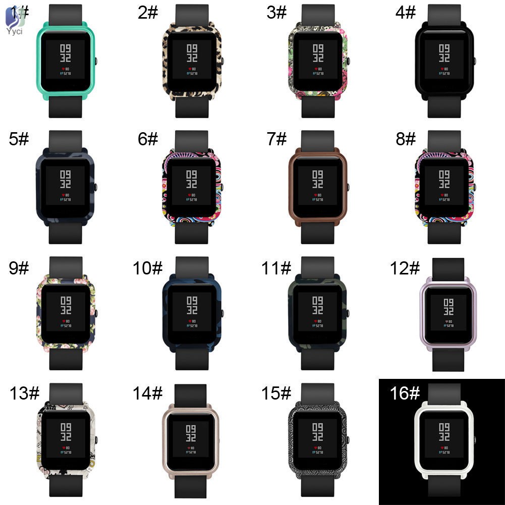 Yy Watch Protective PC Case Cover for Xiaomi Huami Amazfit Bip Youth Watches Accessories @VN