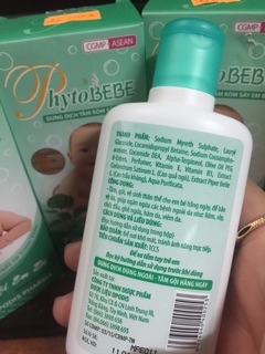 Dung dịch tắm rôm sảy PHYTOBEBE