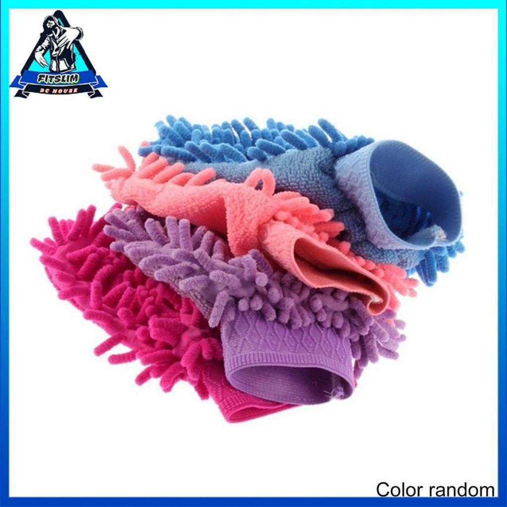 Găng tay vệ sinh sợi nhỏ chống trầy xước mềm mại chuyên dùng rửa xe