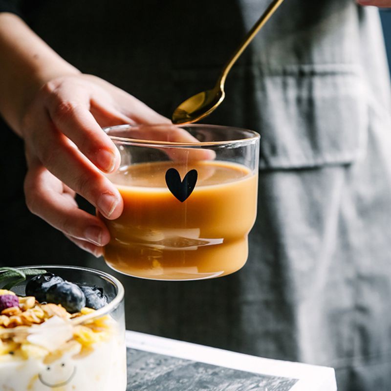 Ly Thủy Tinh Trong Suốt 300ml Phong Cách Bắc Âu | BigBuy360 - bigbuy360.vn