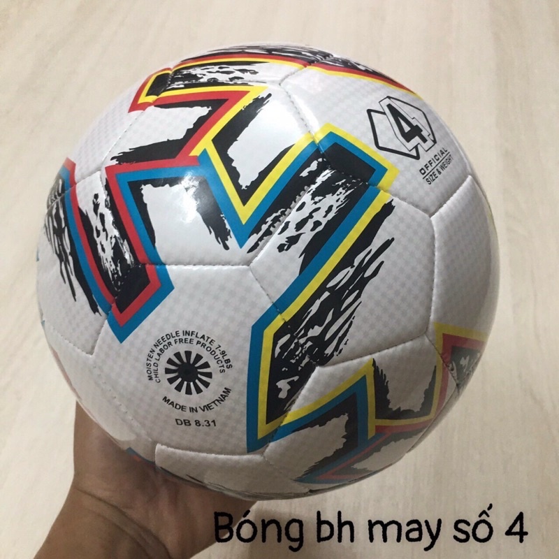 ⚽️BÓNG ĐÁ CHÍNH HÃNG ⚽️ Trái Banh Chính Hãng Bách Hiền, size 4 / size 5 /( Tặng túi đựng bóng + Kim bơm bóng