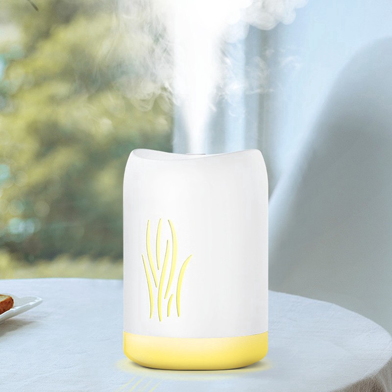Máy Phun Sương Fnelse Tạo Độ Ẩm Không Khí Có Đèn LED Sạc Bằng Cổng USB Dành Cho Xe Hơi 340ml