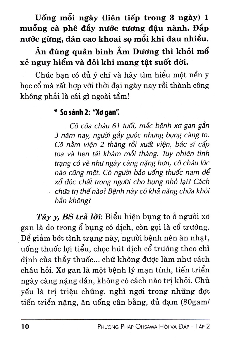 Sách Phương Pháp Ohsawa Hỏi Và Đáp Tập 2 (Tái Bản)