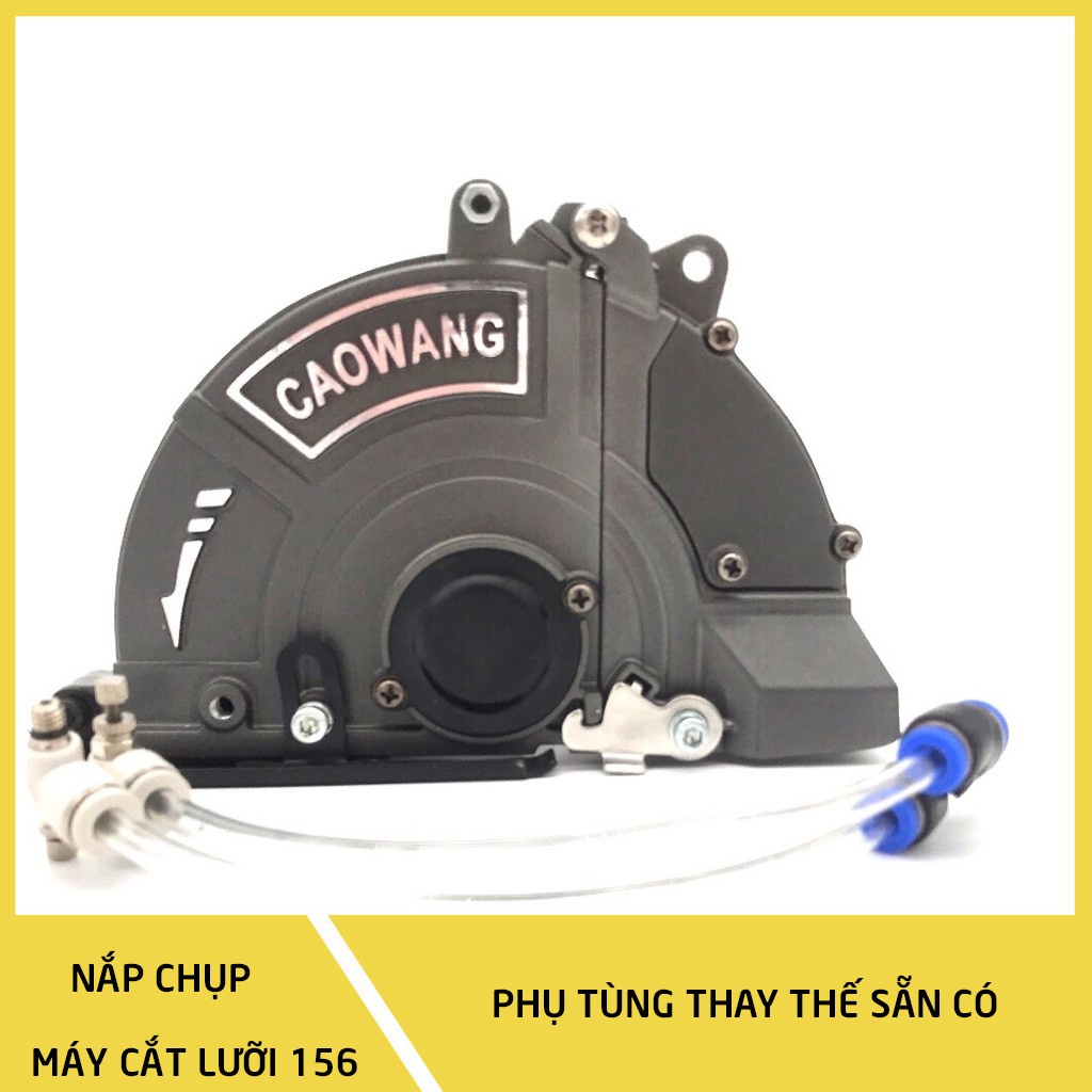Bộ nắp chụp bảo vệ máy cắt rãnh tường 1 lưỡi Caowang CW1332 và CW1336 - Có thể lắp lưỡi 156mm