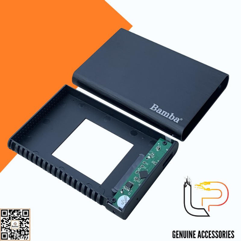 HỘP ĐỰNG Ổ CỨNG HDD,SSD 2.5 BAMBA B4 - BOX HDD,SSD 2.5 CHUẨN 3.0 BAMBA B4