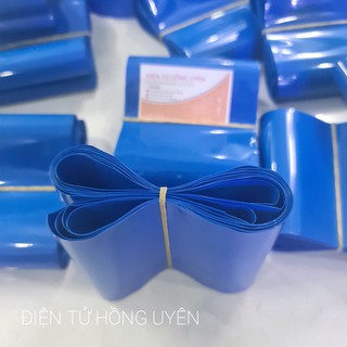 Màng co nhiệt pin 18650 (co được 3 cell và 6 cell). Giá 2 mét / 5 mét màng co nhiệt loại dày, đường kính màng co 85mm
