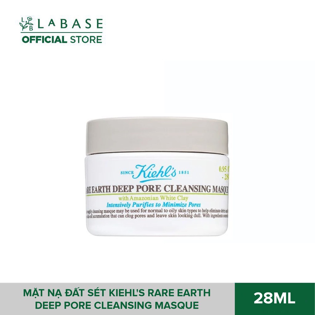 [Mã 1512FMCGSALE1 giảm 10% đơn 250K] Mặt nạ đất sét Kiehl's Rare Earth Deep Pore Cleansing Masque