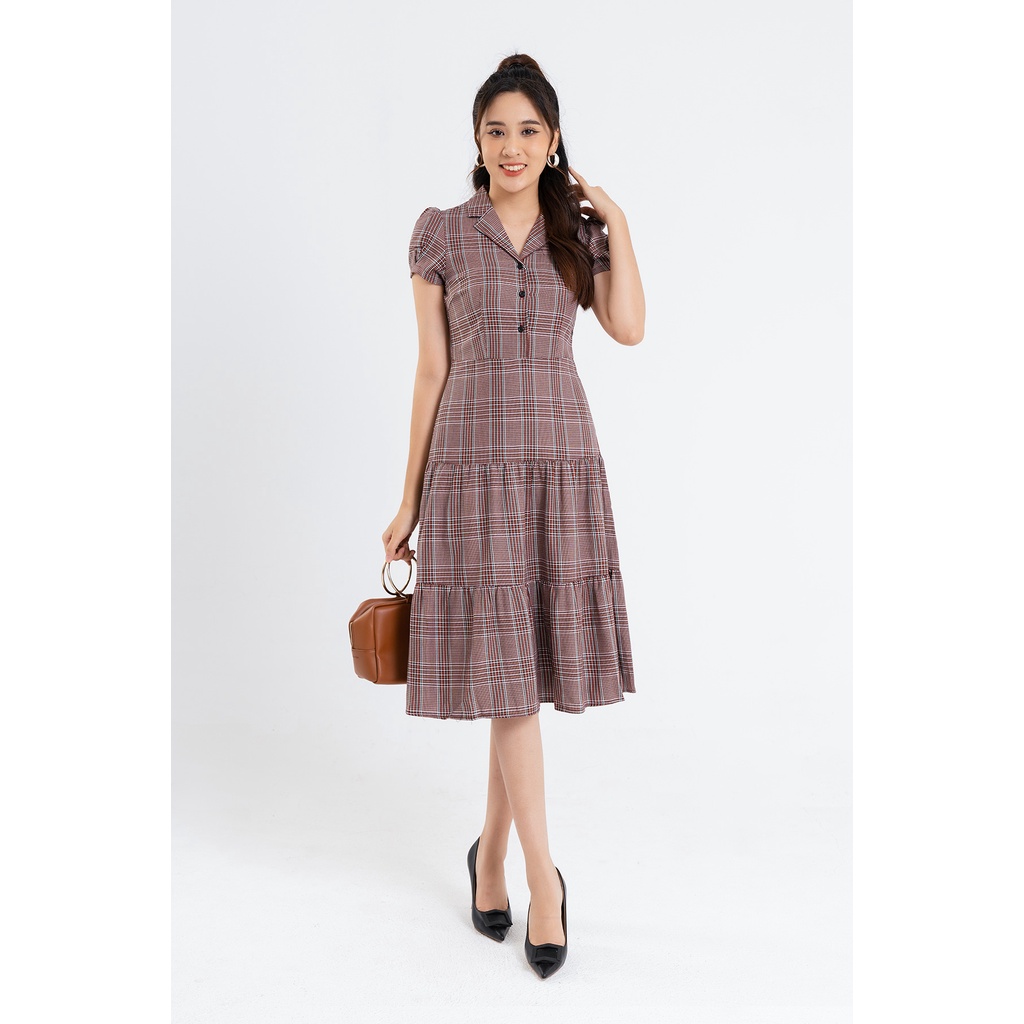 Đầm Xòe Tay Phồng L63L22H022