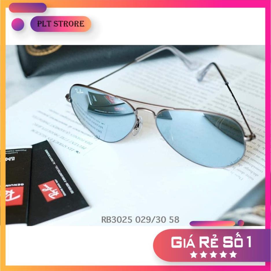 Kính mát Rayban RB3025 029/30 (58-14-135mm) Gọng đen mắt tráng gương bạc Full Box ⚜️Hàng Authentic⚜️