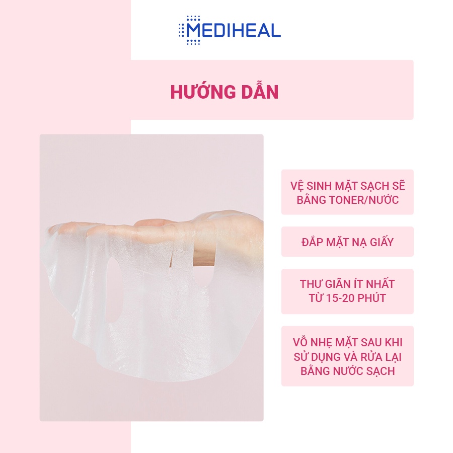 Mặt Nạ Dưỡng Sáng Mịn Da Mediheal THE I.P.I (Inner Purifying Illuminator) Brightening Ampoule Mask 25ml