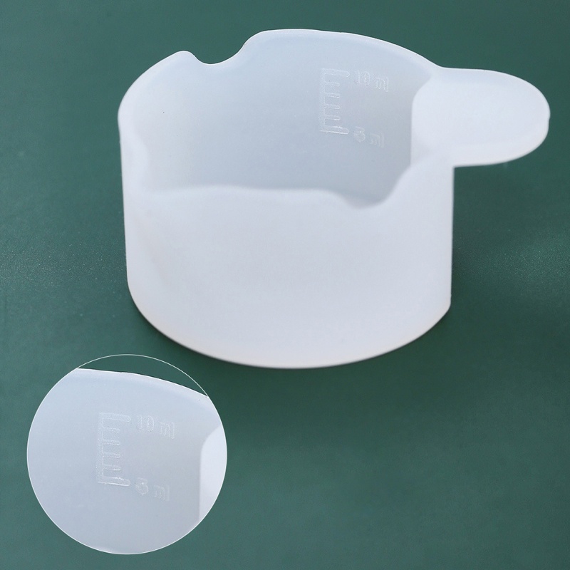 Cốc/ que khuấy bằng silicon trong suốt dùng đúc đồ trang sức diy