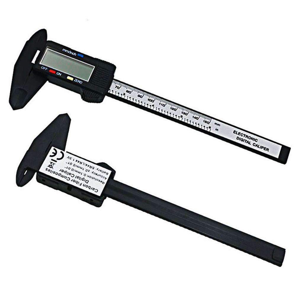 Thước Cặp Vi Kế Điện Tử Bằng Sợi Carbon Hiển Thị LCD