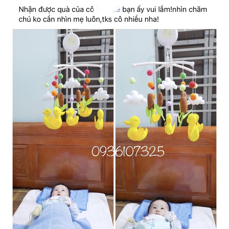 Đồ chơi treo nôi 'NHỮNG CHÚ VỊT VÀNG