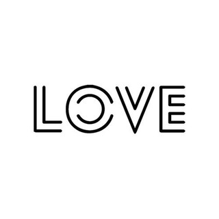 Khuôn decal chữ Love