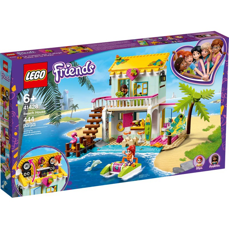 [HÀNG ĐẶT 2-3 TUẦN] LEGO Friends 41428 Beach House Ngôi Nhà Bãi Biển