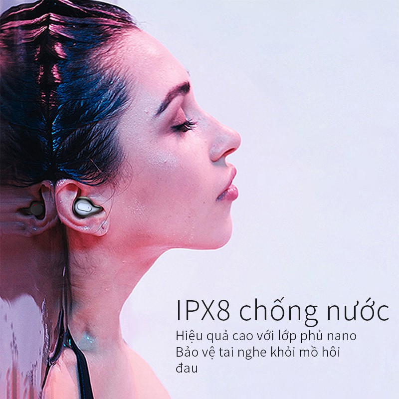 Tai nghe Bluetooth C10-1 Tai nghe không dây mini TWS Bluetooth 5.0 cho Android iPhone iOS