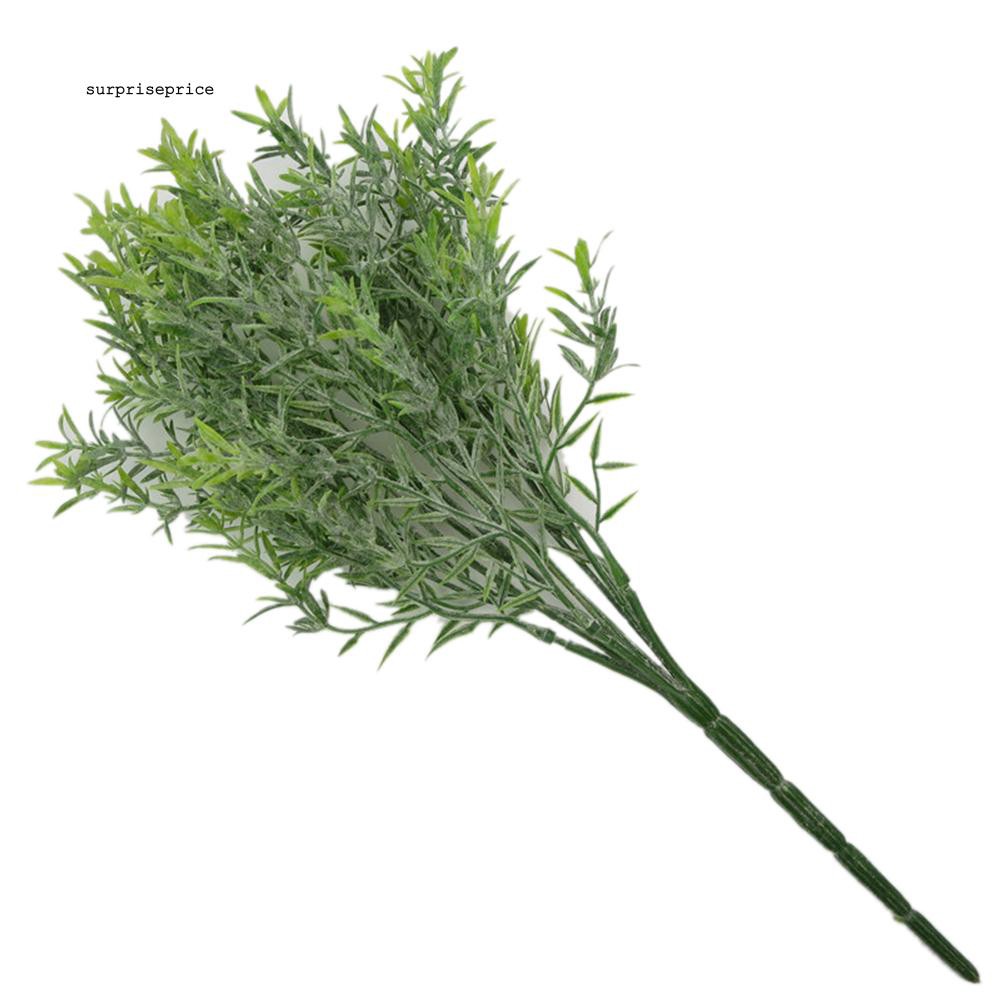 Lá cây giả trang trí không gian xanh