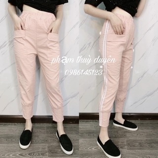 QUẦN JOGGER ĐŨI 2 SỌC SIÊU HÓT