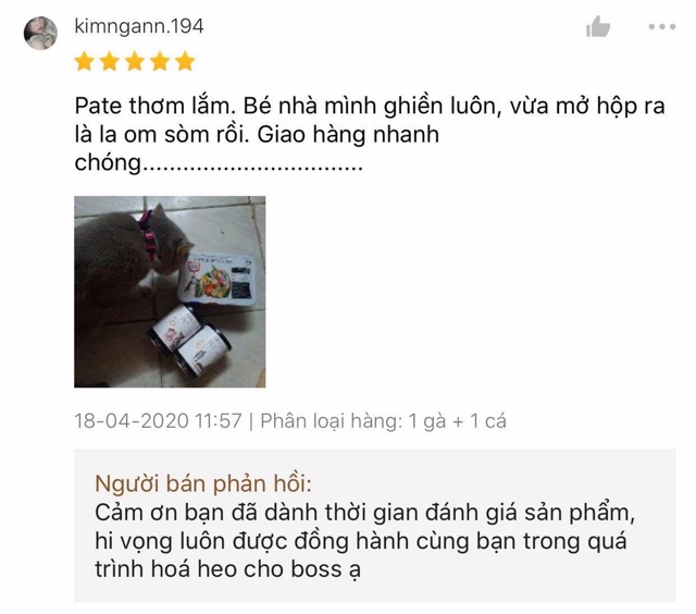 Pate lon cao cấp King’s Pet 380g thức ăn cho chó mèo