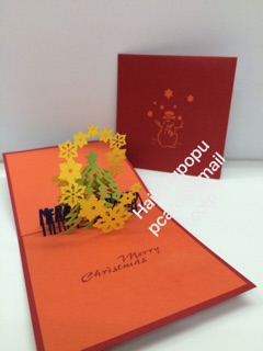 Combo 5 thiệp Nổi 3D  Merry Christmas ( giá yêu thương  )