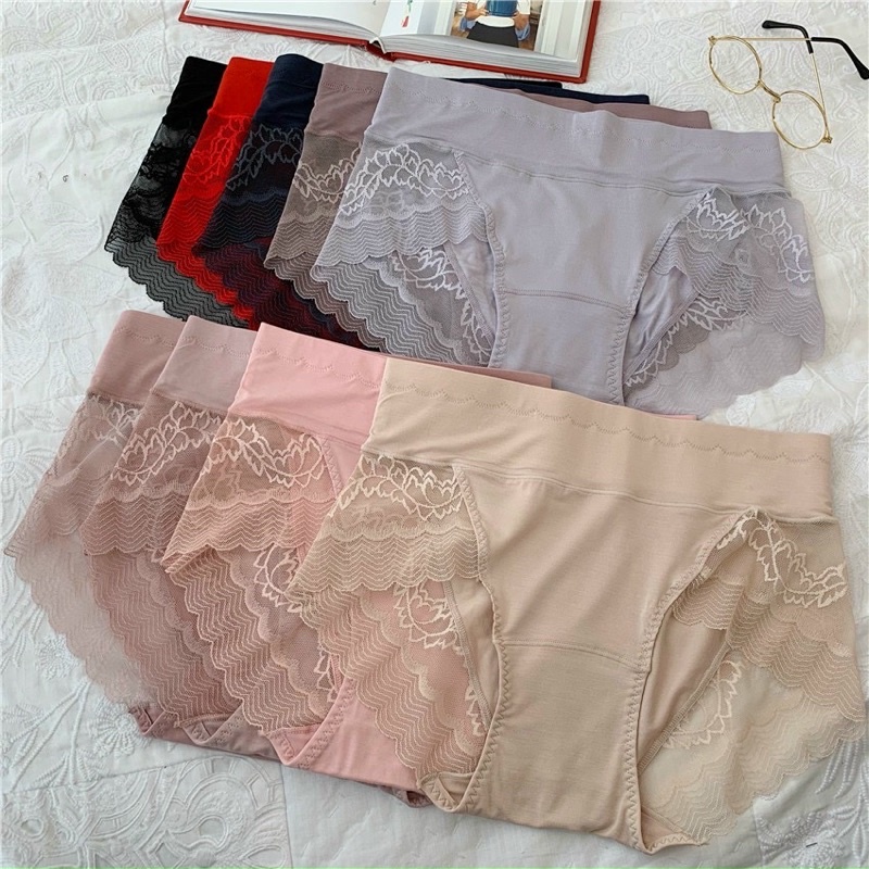 Quần Lót Cotton cạp to cao cấp 8898