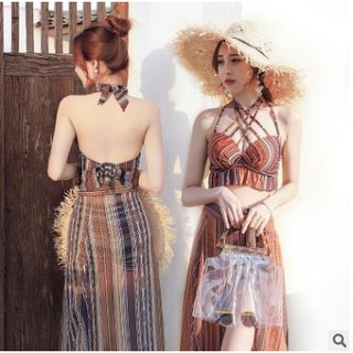 SET BIKINI KÈM KHĂN SIÊU SANG CHẢNH