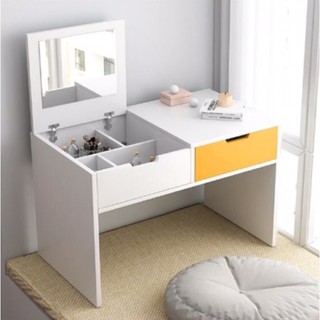 Bàn trang điểm mini ngồi bệt kèm gương hiện đại FNL-69