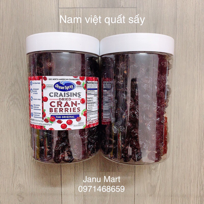 Nam việt quất sấy lạnh