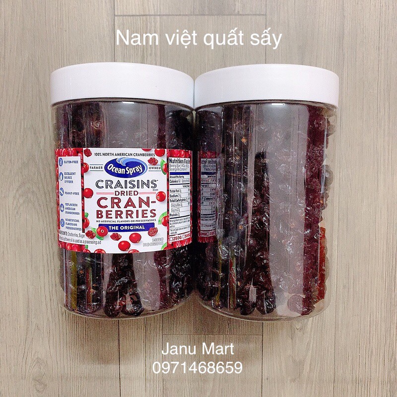 Nam việt quất sấy (Dried Cranberries)