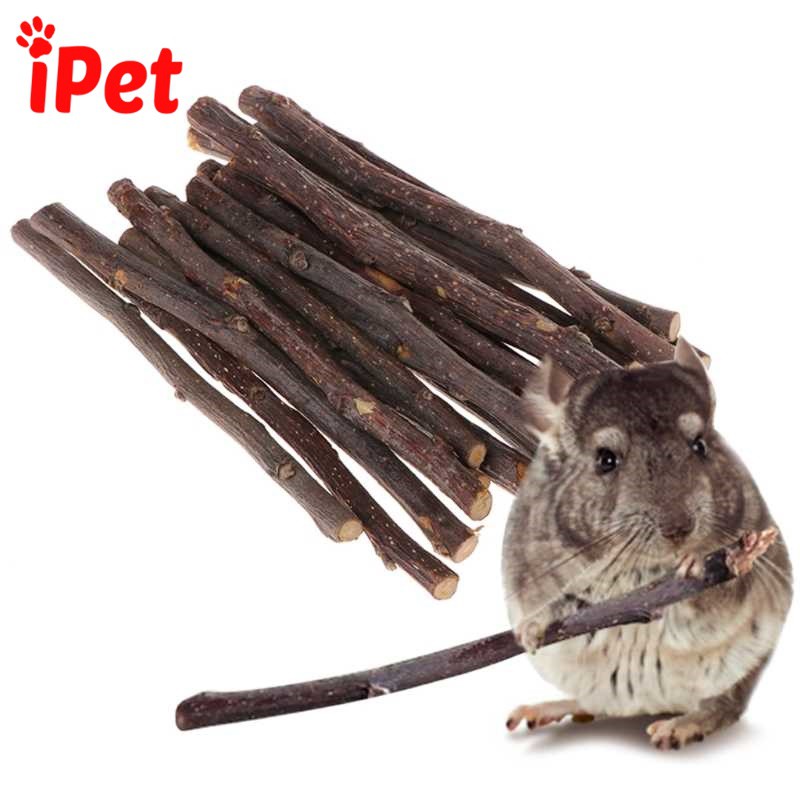 Cành Táo Mài Răng Cho Hamster, Thỏ, Chuột Lang Khoảng 50gr - iPet