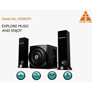 Loa golden field h308 hifi/2.1
