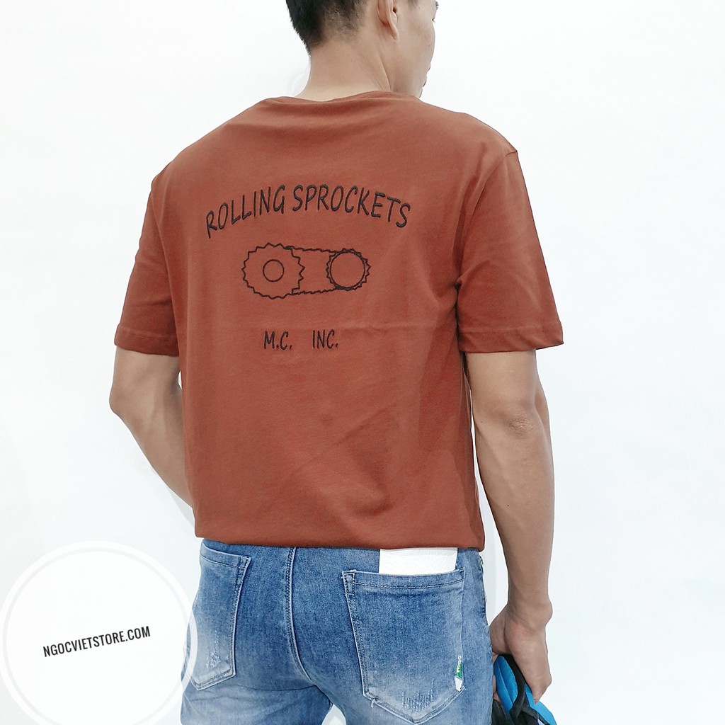 Áo Thun Nam Tay Ngắn Hàn Quốc SP028327-SP028332 (hình shop tự chụp)