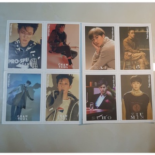 [EXO] card Chanyeol (Tempo), Baekhyun ( Natural)