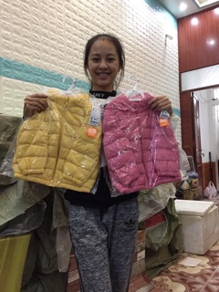 Áo phao Uniqlo trẻ em Nhật