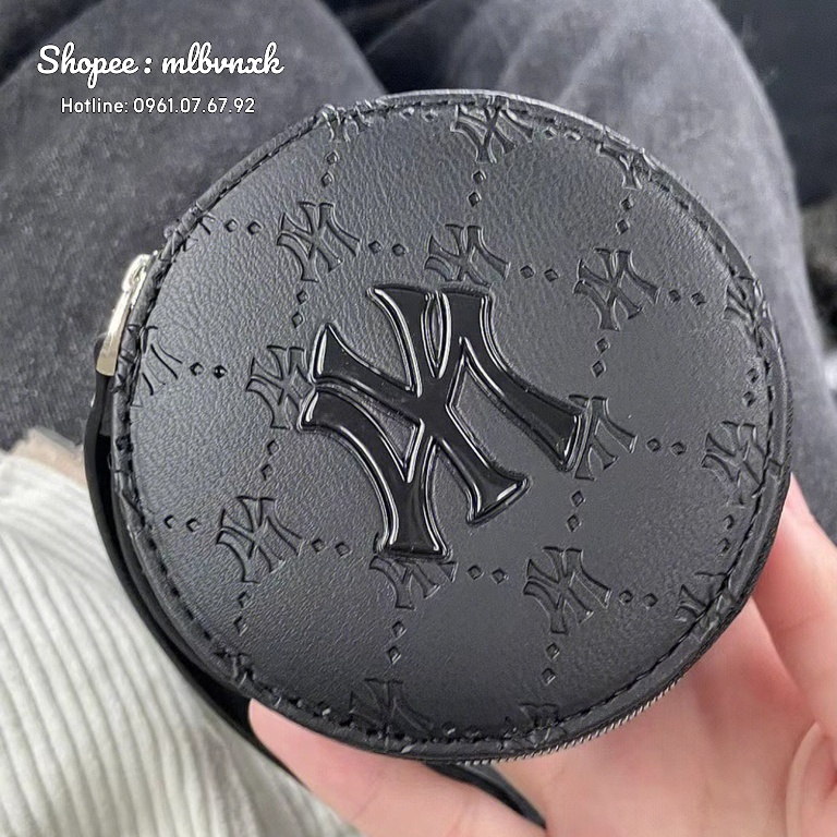 ẢNH THẬT / TQXK - Túi Da Tròn Cầm Tay Mini MLB Diamond Monogram 1:1 - HÀNG XUẤT DƯ FULLTAG