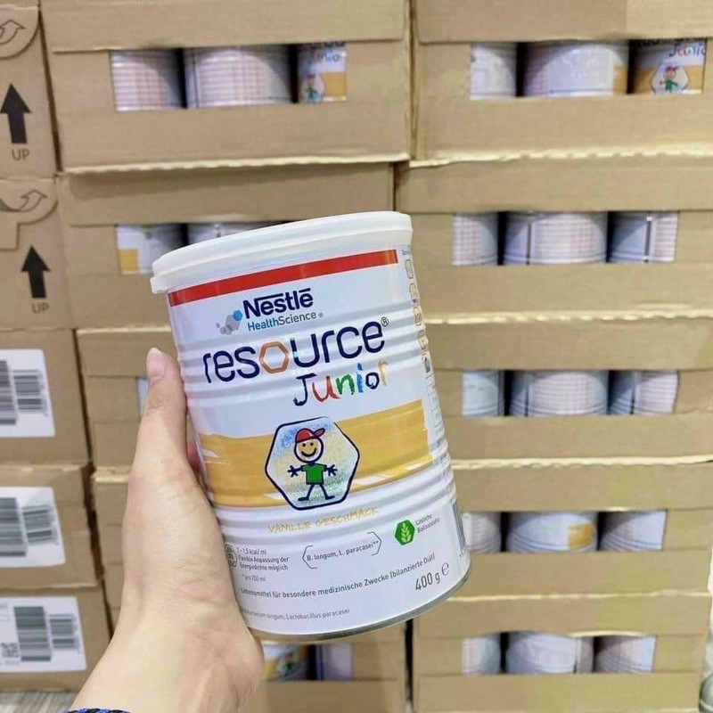 (Date 3/2024) Sữa béo Đức Resource Junior hộp 400g
