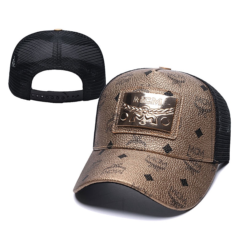 Mũ Lưỡi Trai Thể Thao golf Chạy Bộ golf Vải Lưới 7 Màu MCM Có Dây Đeo Tùy Chỉnh Thời Trang Cho Nam Và Nữ