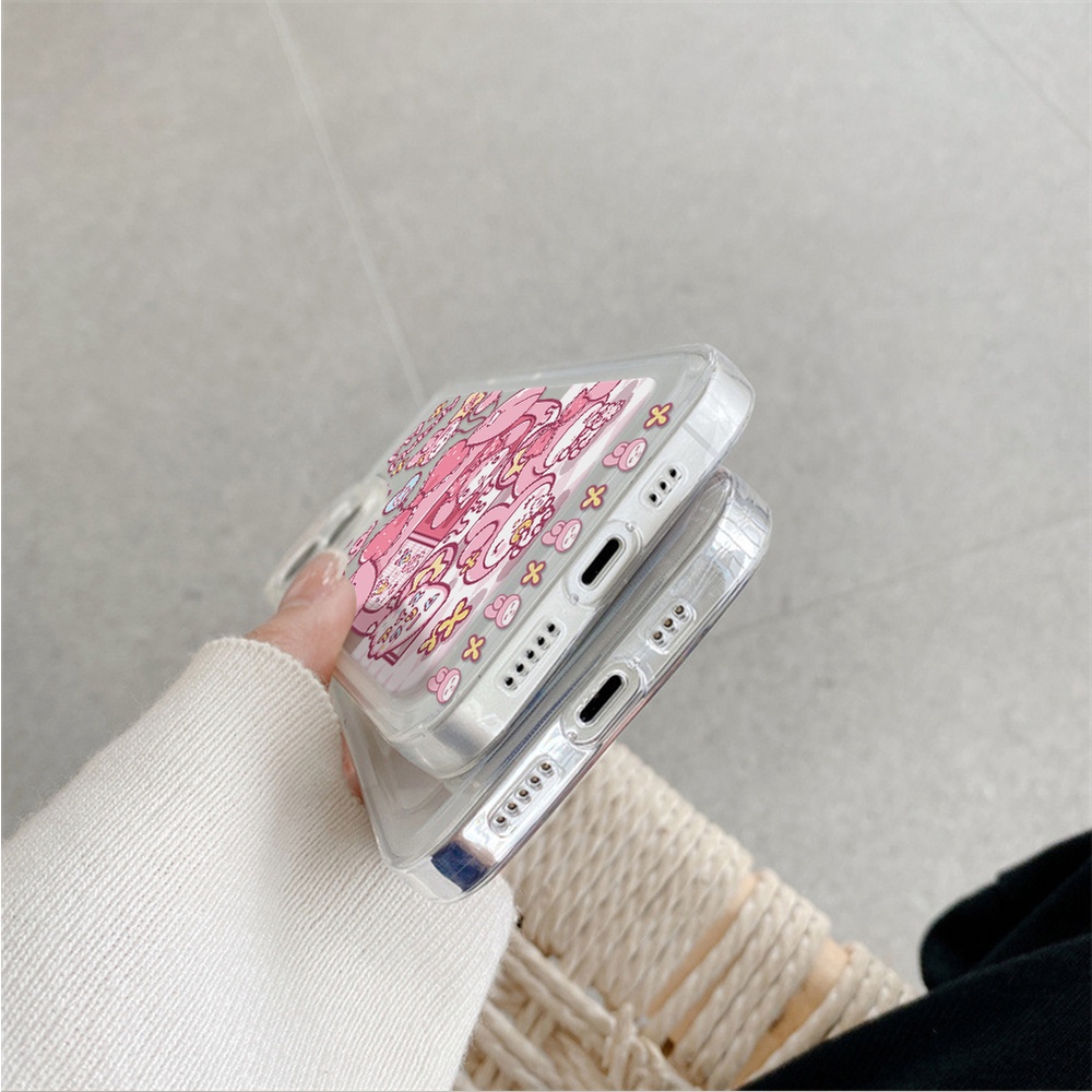 Ốp Điện Thoại Trong Suốt In Hình Cinnamoroll / Không Gian Cho iPhone 13 12 11 X XS Pro Max XR 7 8 Plus