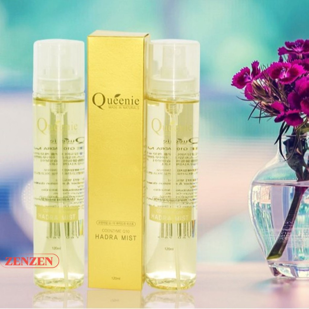 Xịt khoáng cấp ẩm dưỡng da chống lão hóa Queenie 120ml