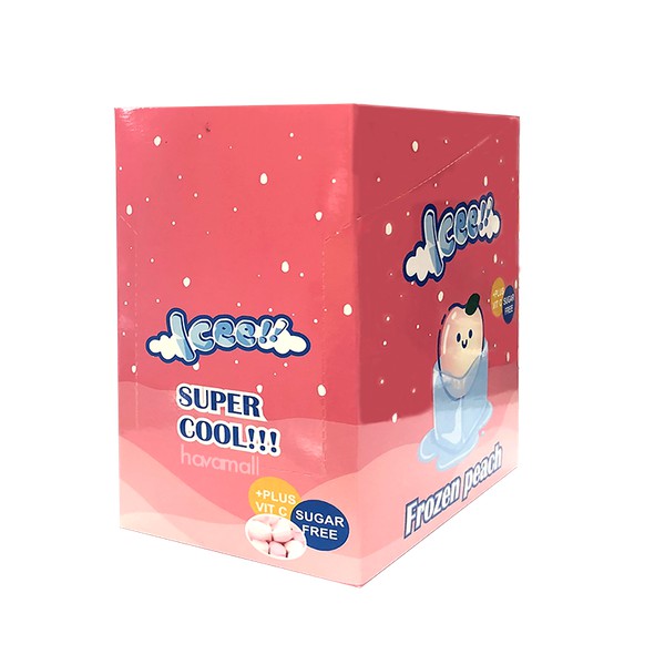 (2 vị) Kẹo ngậm bạc hà Icee Frozen 12gr