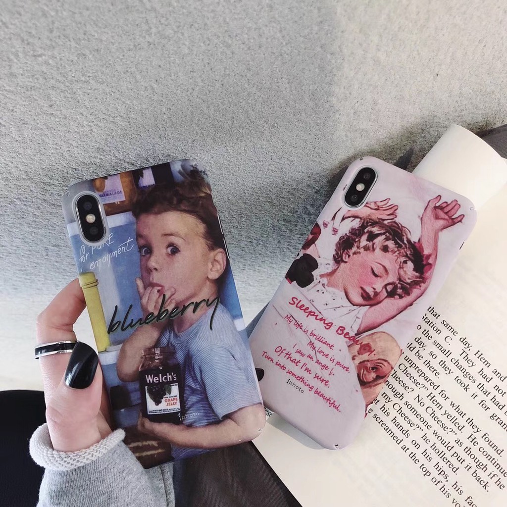 Ốp Điện Thoại Cứng In Hình Xinh Xắn Cho Iphone Xsmax Xr | BigBuy360 - bigbuy360.vn