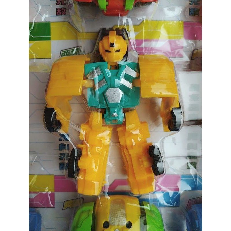 Vỉ 12 con siêu nhân , robot loại cực đẹp