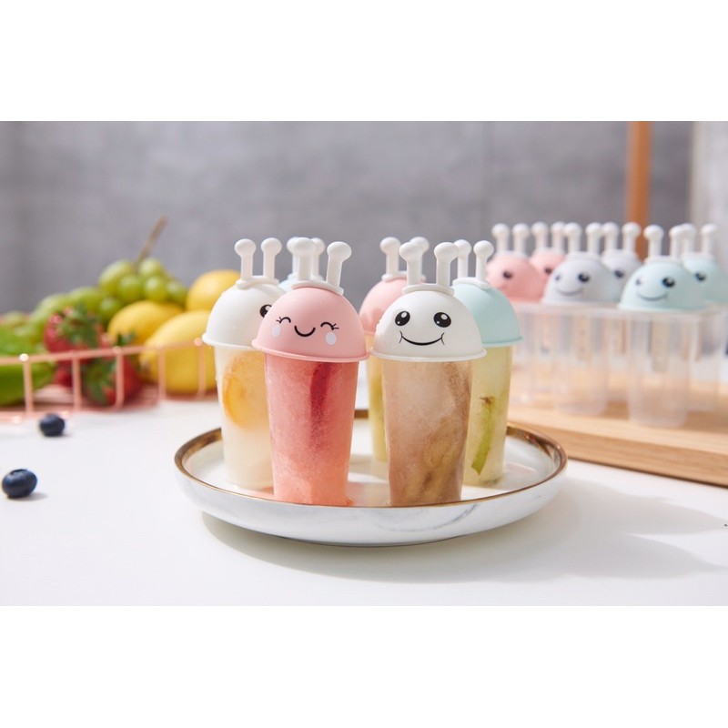 Khuôn làm kem hoạt hình tiện lợi