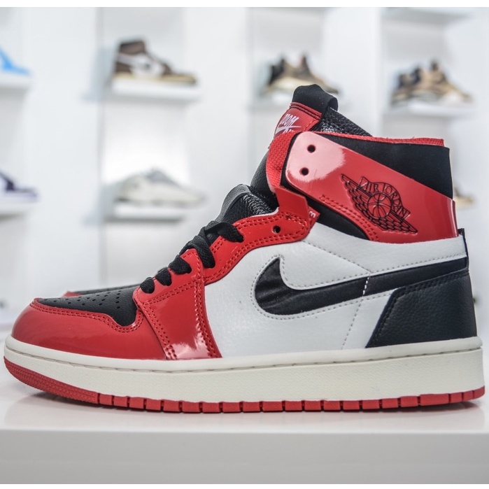 Giày Air Jordan 1 High Zoom " Patent Bred "