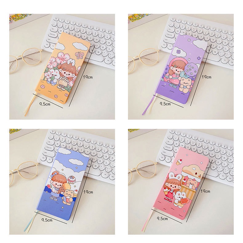 Sổ tay mini SOSAMA sổ ghi chép cá nhân hàng ngày kẻ caro 90 trang giấy 80 gsm nhiều màu SN-001422