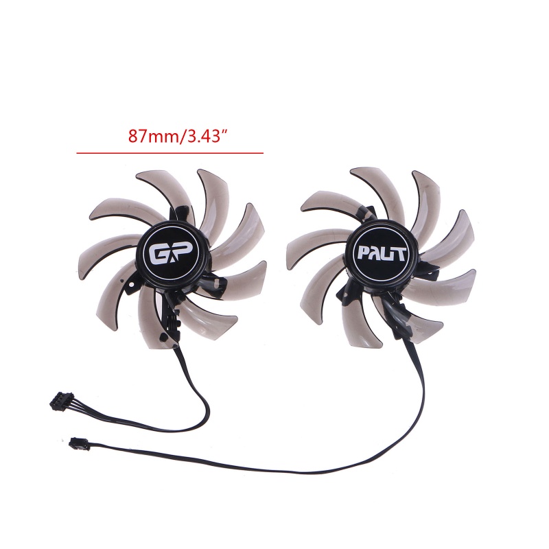 Quạt Tản Nhiệt 85MM GA91S2U 4Pin 12V 0 4A VGA Cho GTX 1660 1660Ti