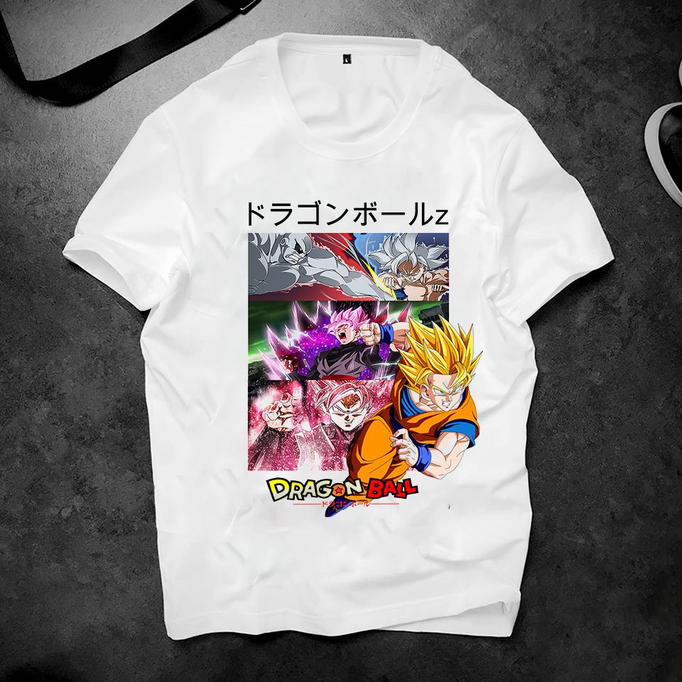 Áo thun form rộng unisex hình GoKu chất vải đẹp2019ts707