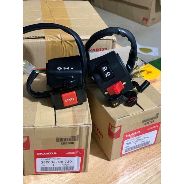 Bộ 2 cùm công tắc Dream Supper/ Dream thái hàng zin honda