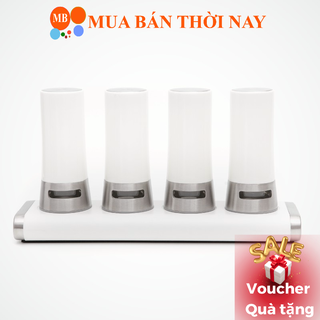 Bộ Đựng Gia Vị 4 Lọ Malloca MSPS 80142