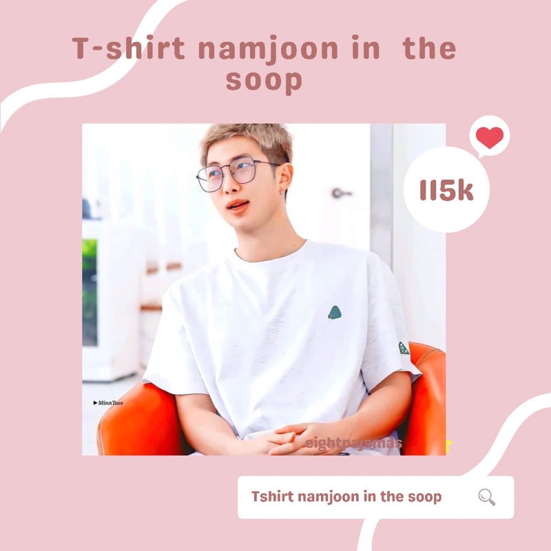 Namjoon áo thun trong binh lính